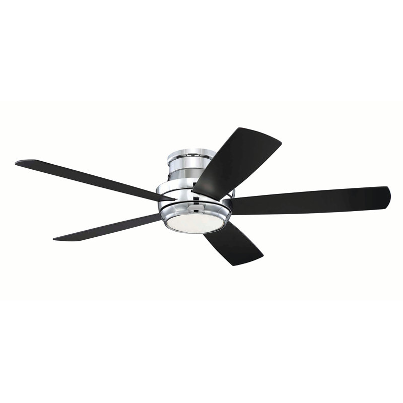 52" Cedarton Hugger 5 Blade Ceiling Fan with Remote & Reviews AllModern